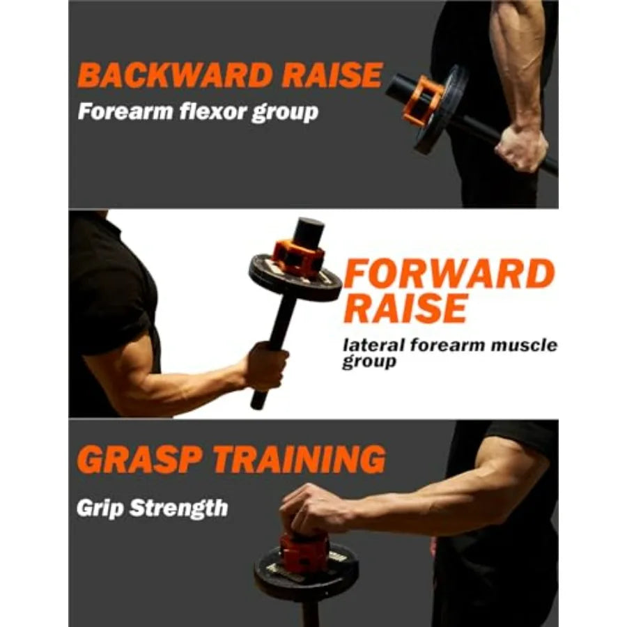 Forearm Lever and Wrist Strengthener Set, Rotation Trainer Pronation/Supination,Grip Strength Training