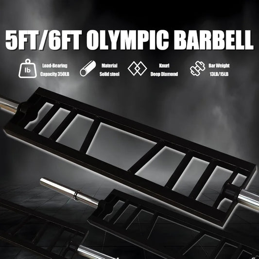 Multi Grip Barbell Swiss Bar Cambered Barbell Multi Grip Barbell Fits 2inch Weight Plates For Home Gym and Support Pressing L