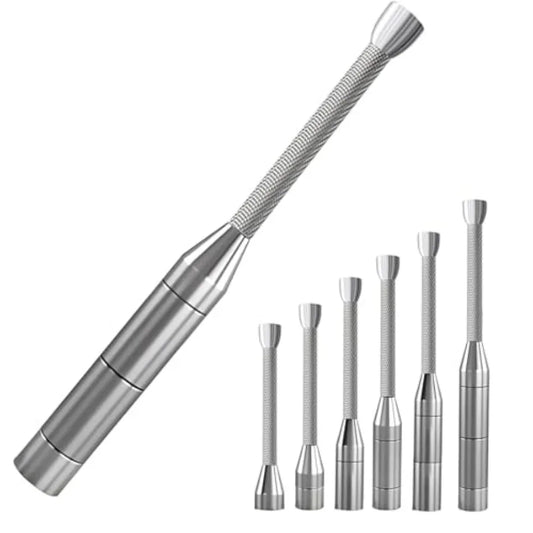 Adjustable Macebell - 6-in-1 premium steel indian club for Full Body, Shoulder, and Forearm strength training - ideal for Fitnes