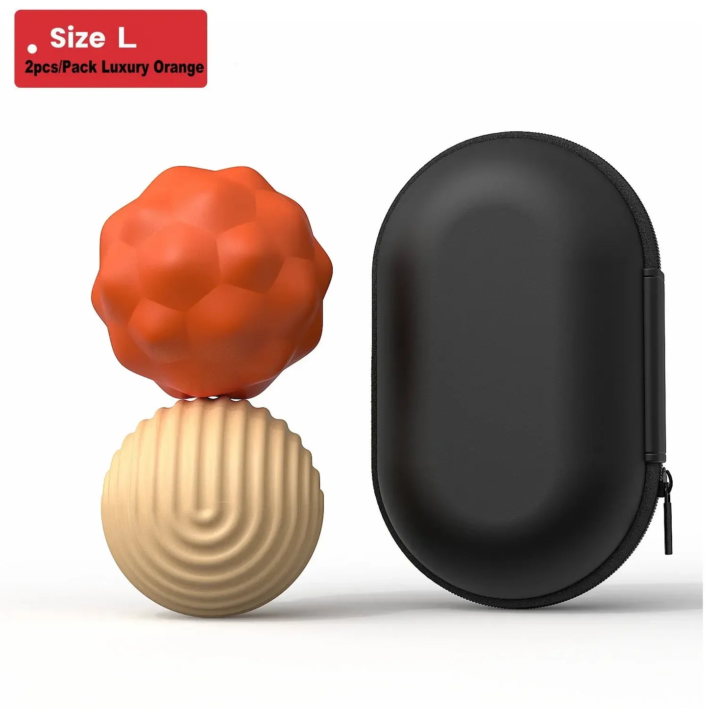 2pcs Extra Large Silicone Grip Strengthener Balls, Upgrade Hand Exercise Set, Durable Finger and Palm Sports Tool Massage Tools