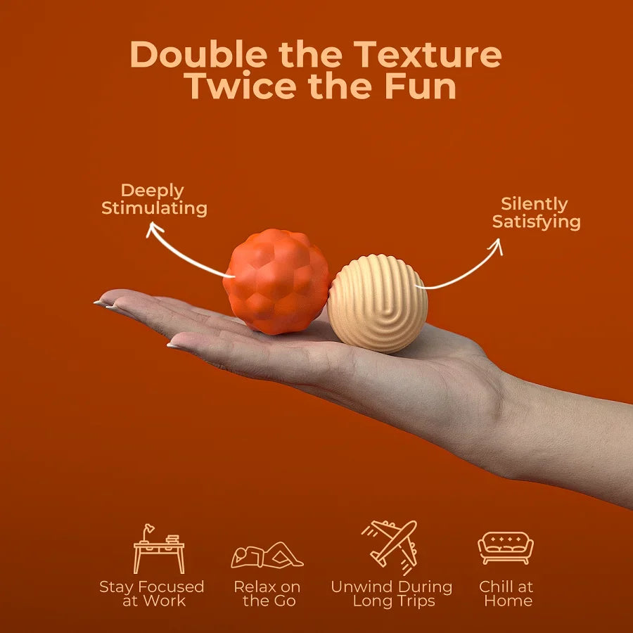 2pcs Extra Large Silicone Grip Strengthener Balls, Upgrade Hand Exercise Set, Durable Finger and Palm Sports Tool Massage Tools