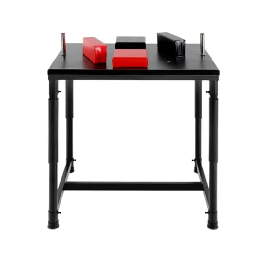 Standard Arm Wrestling Battle Table, Steel Structure Material Arm Wrestling Table, Suitable for Home Or Office Entertainment, Bl
