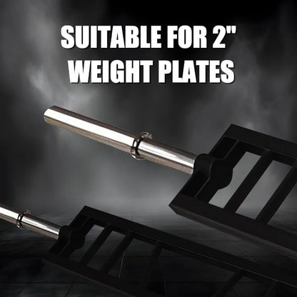 Multi Grip Swiss Bar (Cambered Barbell) — 2-Inch Olympic Plates